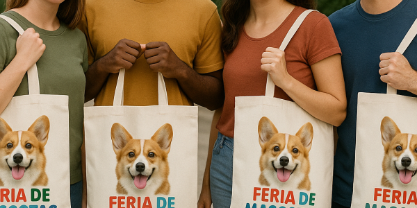 Estampación Textil, Bordados e Impresión DTF Martorell · Bolsas de algodón / tote bags
