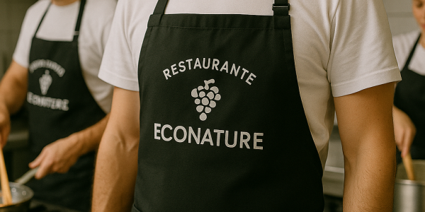 Ropa Laboral Personalizada Pineda de Mar · Delantales (cintura, peto, largos, cortos) y Delantales Industriales